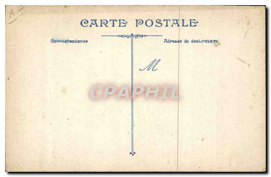 CPA Militaria General Gallieni  — Verso