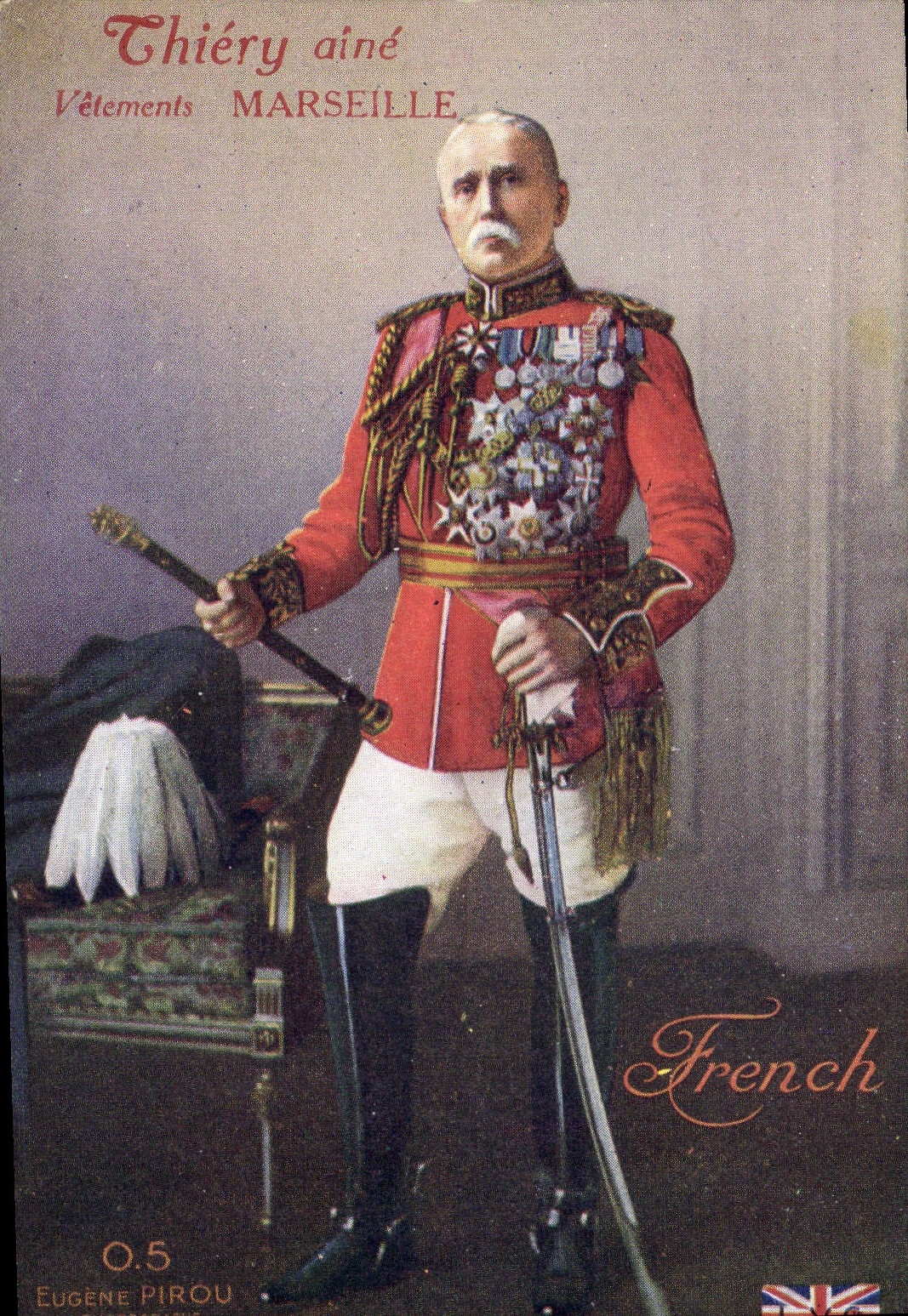 General John Denton Prokston — Kleidung Thiéry ainé, Marseille — Eugène Pirou