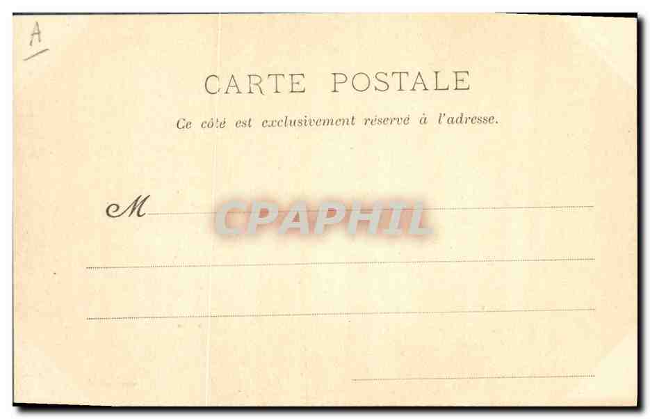 CPA Journaux Journal Garo Le Figaro  — Rückseite