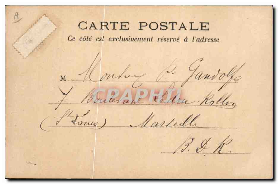 CPA Drapeau Femme Etats-Unis Aigle — Rückseite