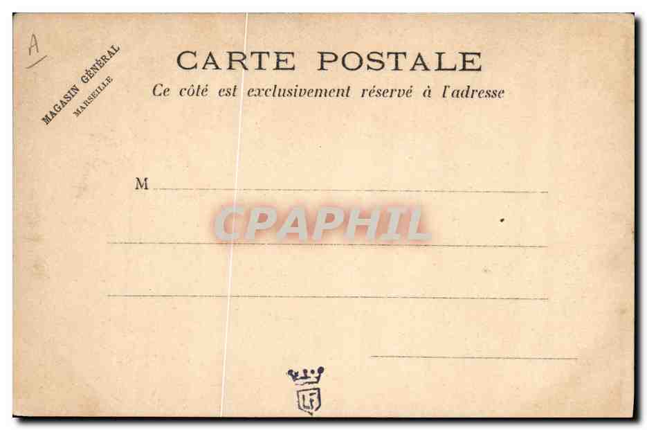 CPA Drapeau Femme Etats-Unis Aigle — Rückseite
