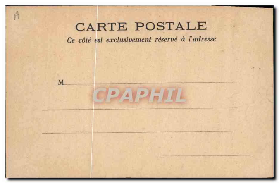 CPA Drapeau Femme Portugal — Rückseite
