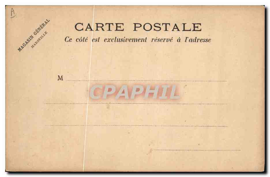CPA Drapeau Femme Espagne Lion — Rückseite