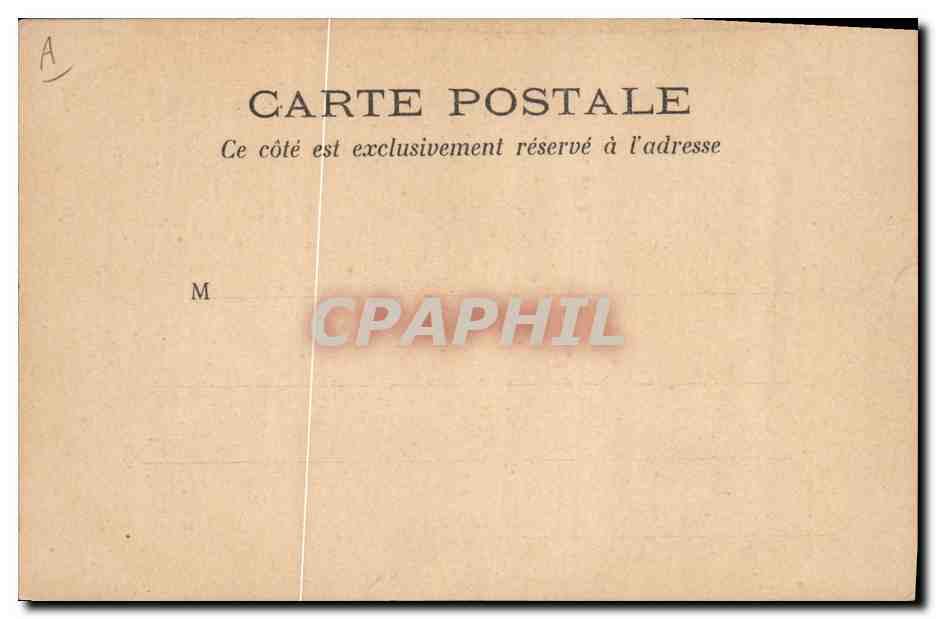 CPA Drapeau Femme Etats-Unis Aigle — Rückseite