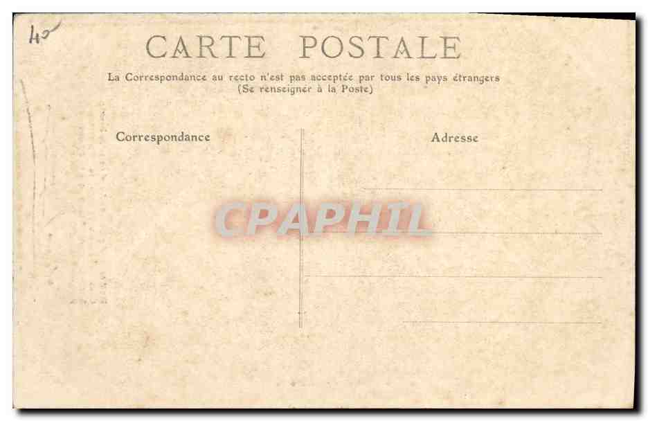 CPA Folklore Les chansons de Jean Rameau illustrees Berry Le Branle  — Verso