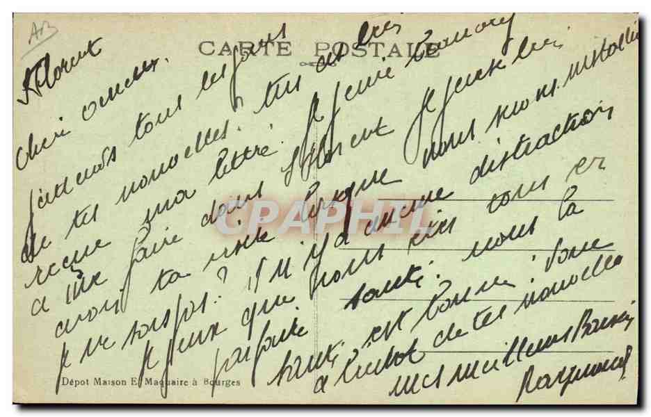 CPA Folklore Les chansons de Jean Rameau illustrees Les Coiffes blanches — Verso