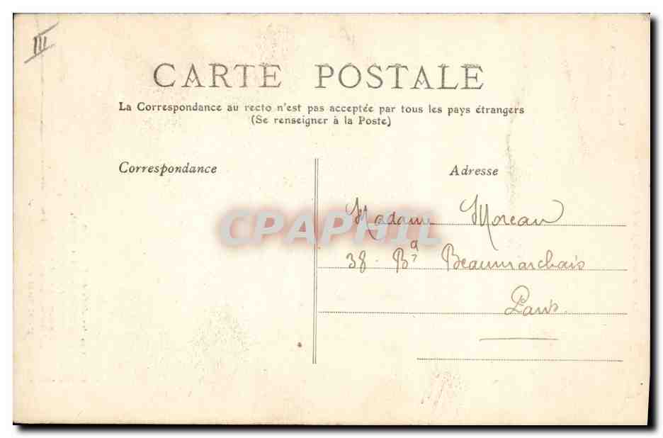 CPA Folklore Les chansons de Jean Rameau illustrees Les bons Moumments — Verso