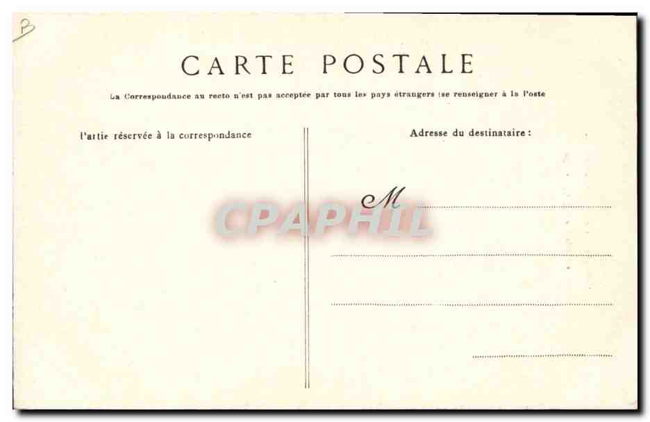 CPA Folklore Au Pays Creusois Femme  — Verso
