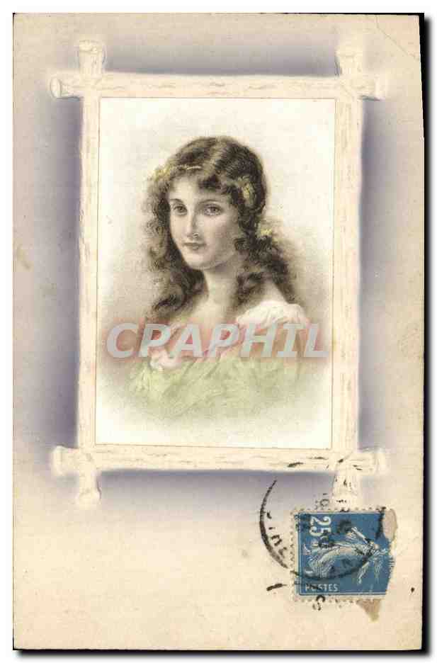 CPA Fantaisie Femme 