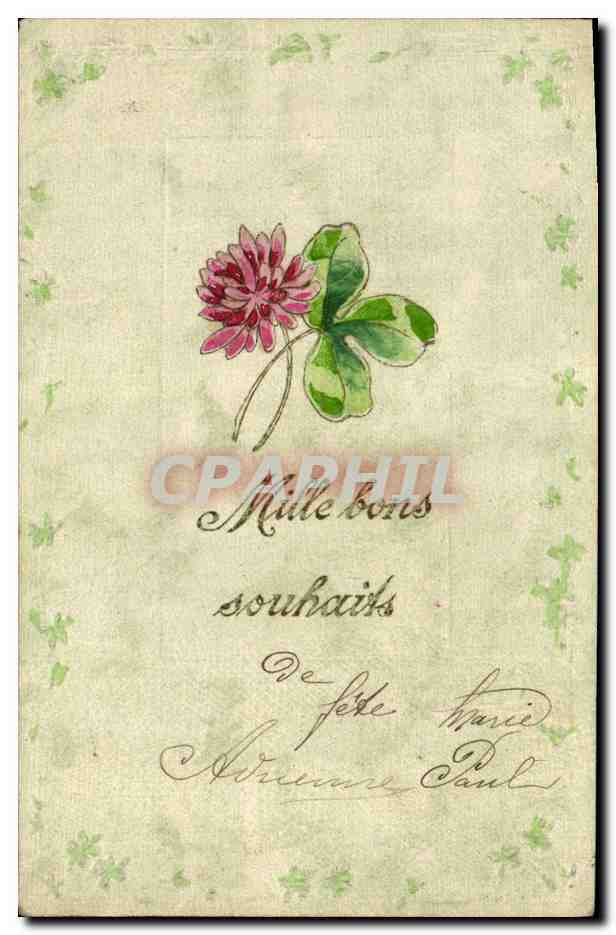 CPA Fantaisie Fleurs 