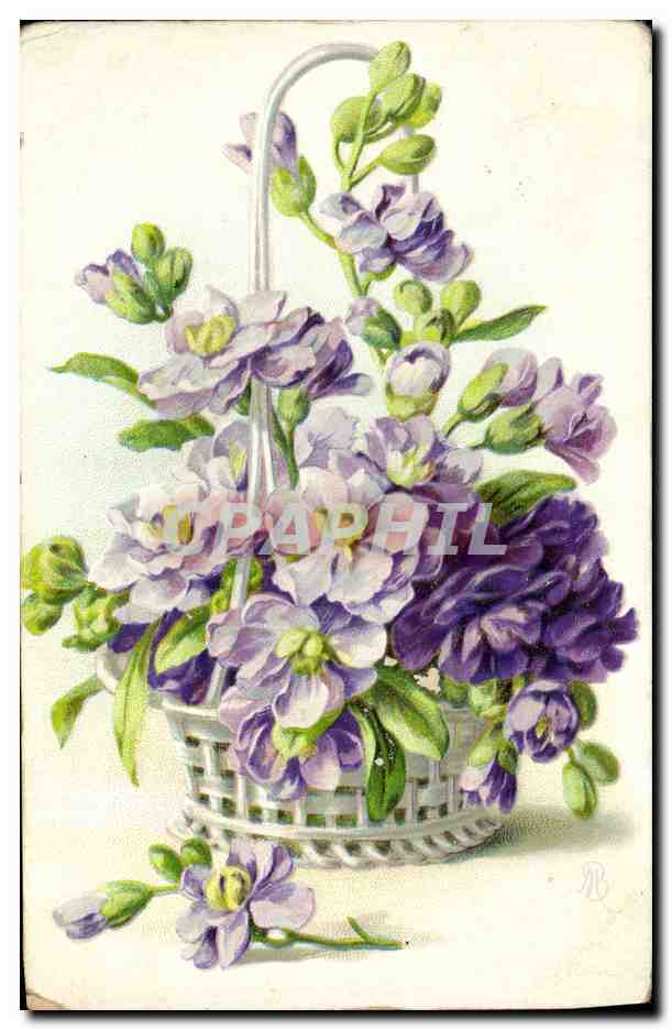 CPA Fantaisie Fleurs 