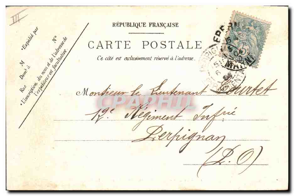 Épernay - Panoramique - La Gare, Les Ateliers de l'Est, Magenta, La Villa — Éditeur : Em. Choque, Imp.-Édit., Épernay — Verso