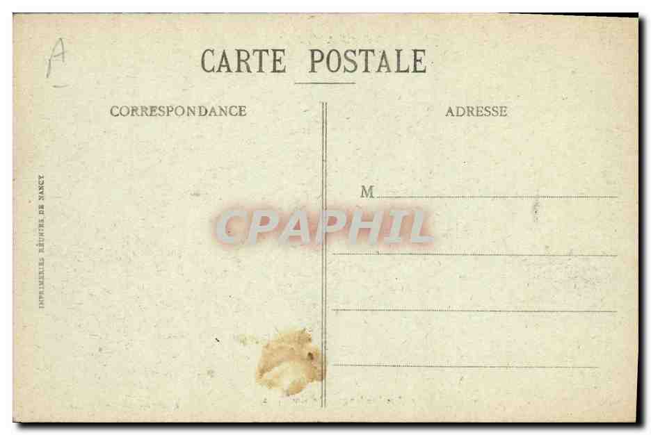 CPA Folklore Vin Vendange Champagne La cueillette — Rückseite