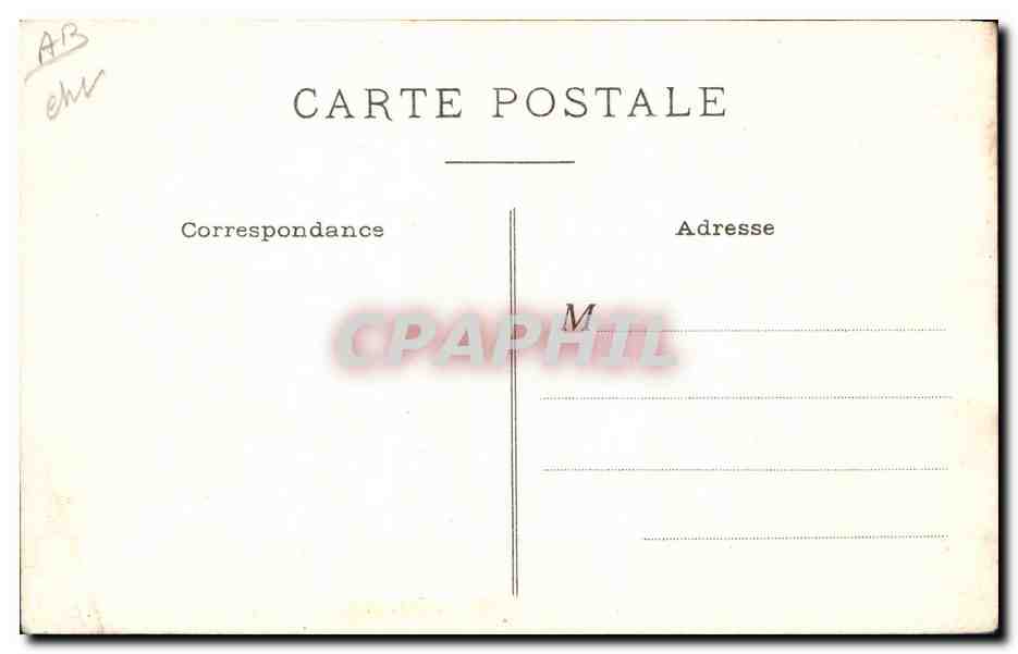 CPA Publicite Ruban Bleu Margarine Ecossais — Back