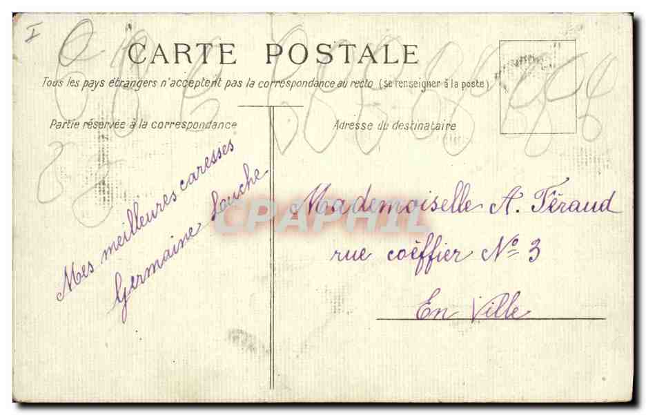 CPA Pont  — Rückseite