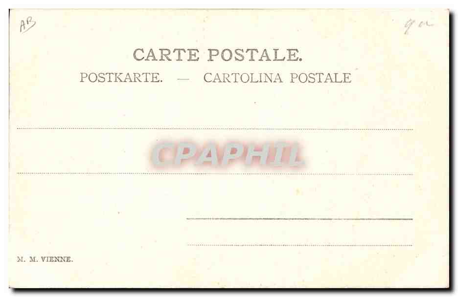 CPA Fantaisie Illustrateur Femme Cochon Porc — Verso