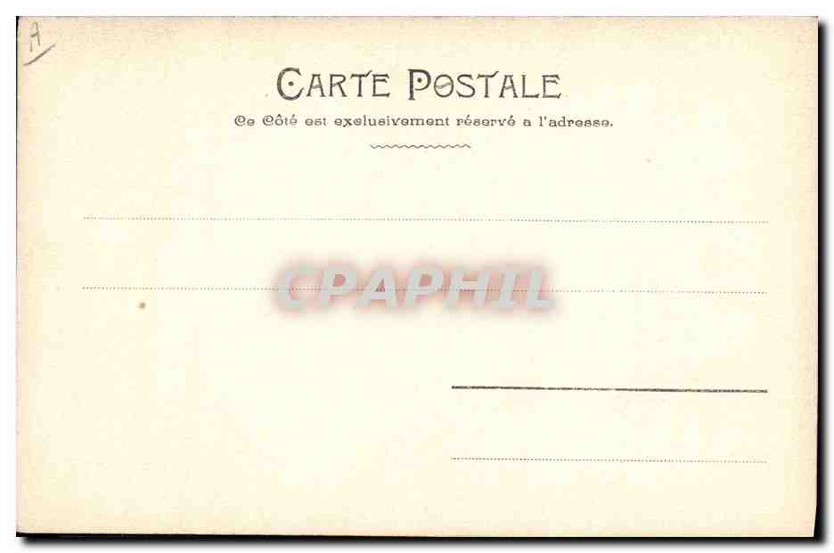 CPA Fantaisie Illustrateur Femme — Verso