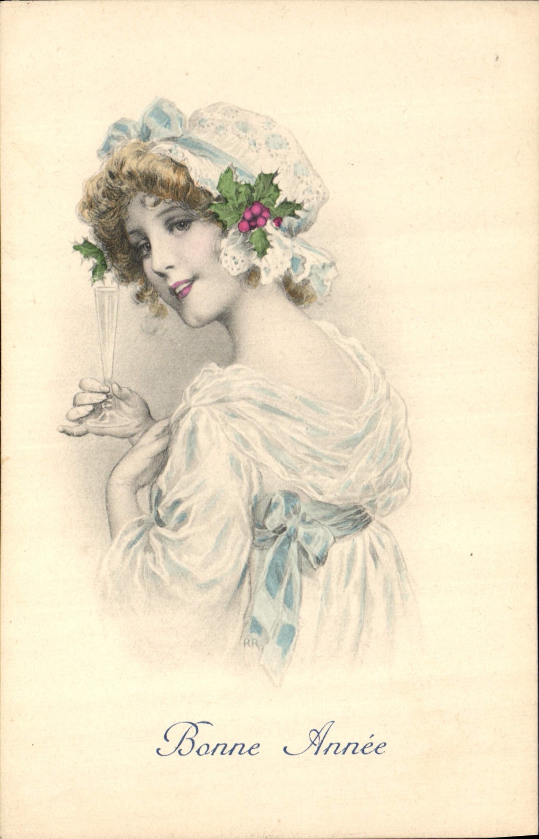 CPA Fantaisie Illustrateur Femme