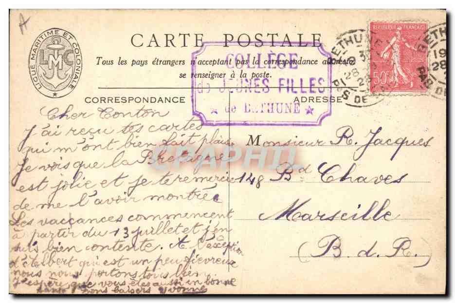 CPA Fantaisie Illustrateur Haffner Bateau Regates en riviere et cruiser automobile  — Rückseite