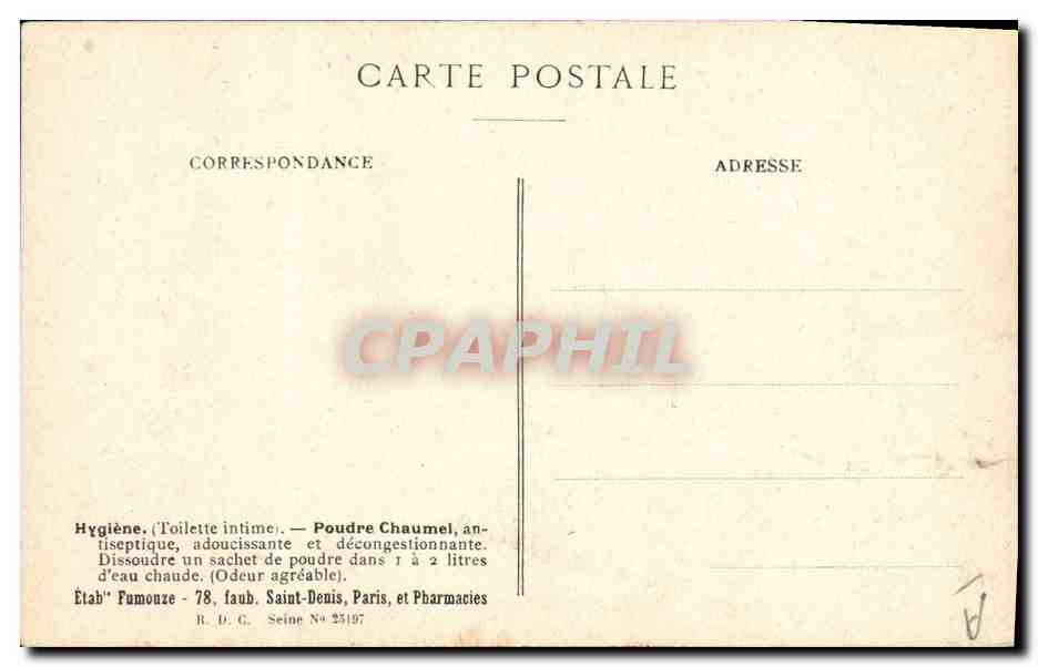Souci des Champs — Plante entière et coupe de la fleur — Édition des Etablissements Fumouze, Planche N° 28 — Reverso