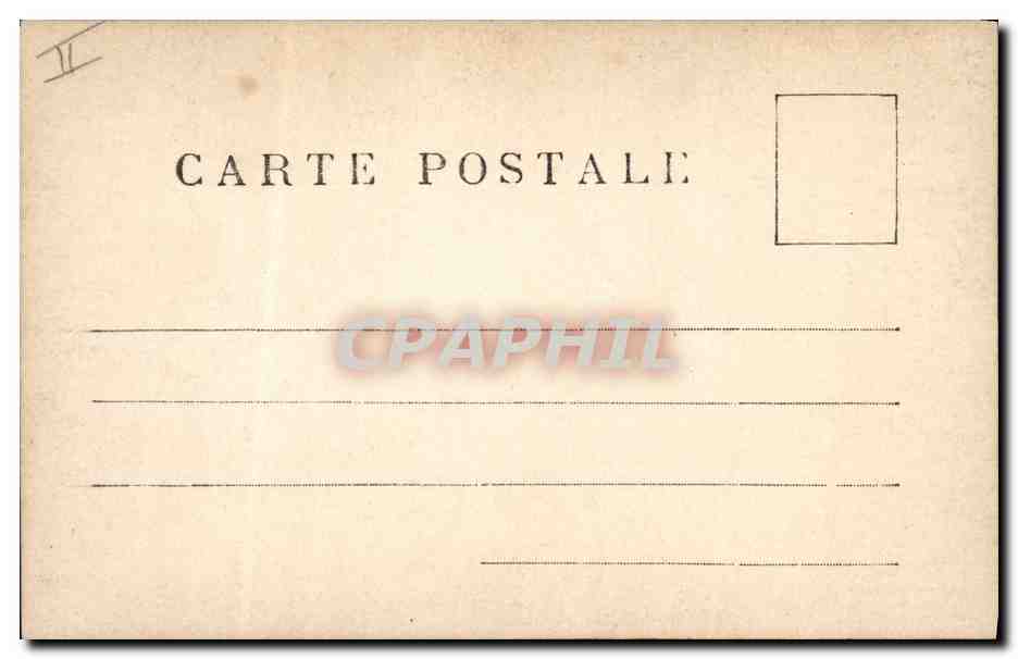 CPA Fantaisie Fleurs  — Rückseite