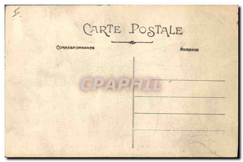 CPA Phare Les Sables d'Olonne Vague allant se briser sur la grande jetee  — Rückseite