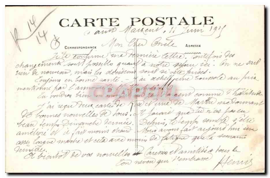 CPA Phare Les Sables d'Olonne Coup de mer sur la jetee de la Chaume  — Rückseite