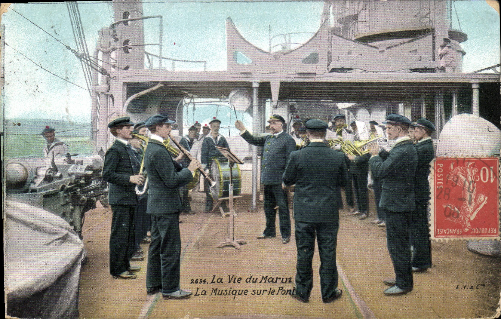 La Musique sur le Pont — La Vie du Marin n°2694 — Éditeur L.V.C.
