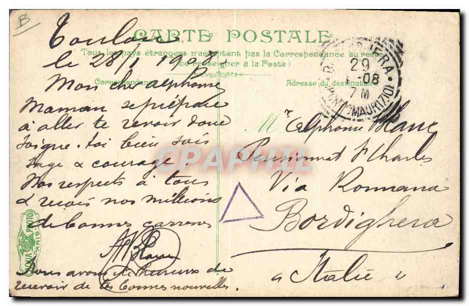 La Musique sur le Pont — La Vie du Marin n°2694 — Éditeur L.V.C. — Verso