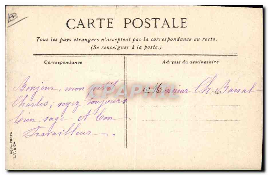 Toulon. Marine Française. Exercice au revolver au Petit-Rong. — Verso