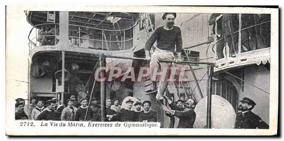 La Vie du Marin — Exercices de Gymnastique — série 2712