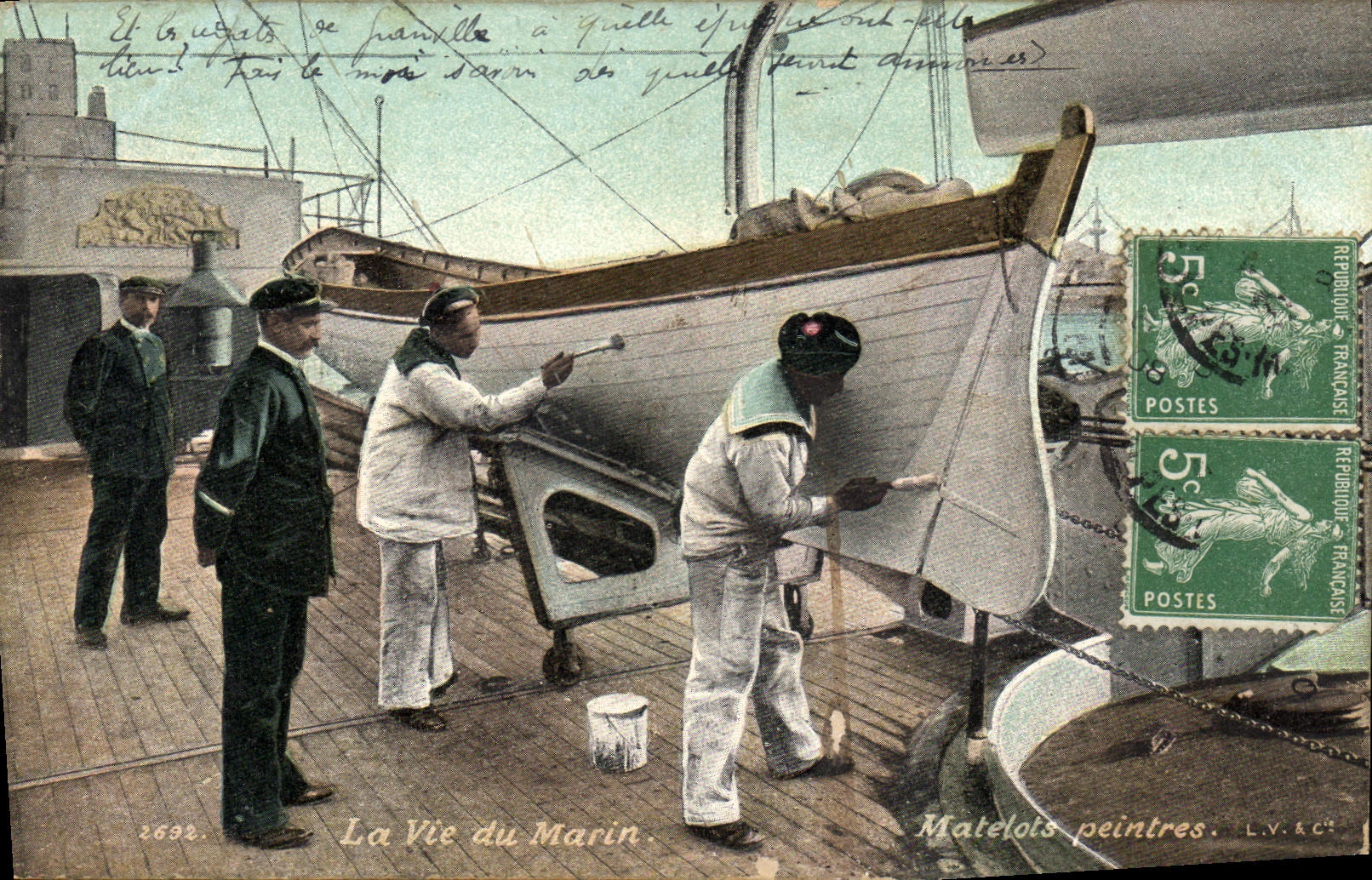 Malende Matrosen — Das Leben des Seemanns — Edition L.V.&C.