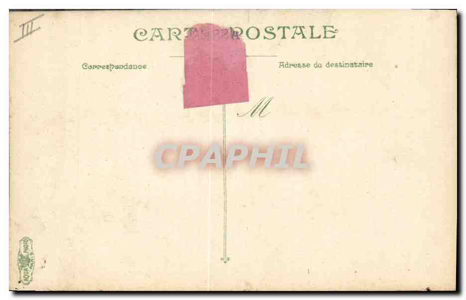 École de matelotage — La Vie du Marin — L.V.L.C.S. n°2676 — Verso