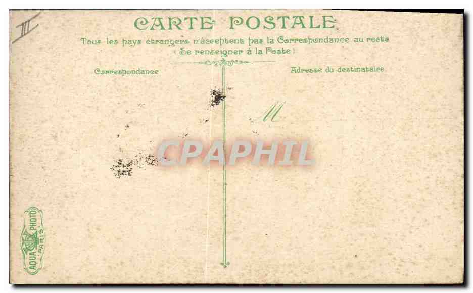 La Vie du Marin — Le perruquier — L.V.&C° n°2673 — Verso