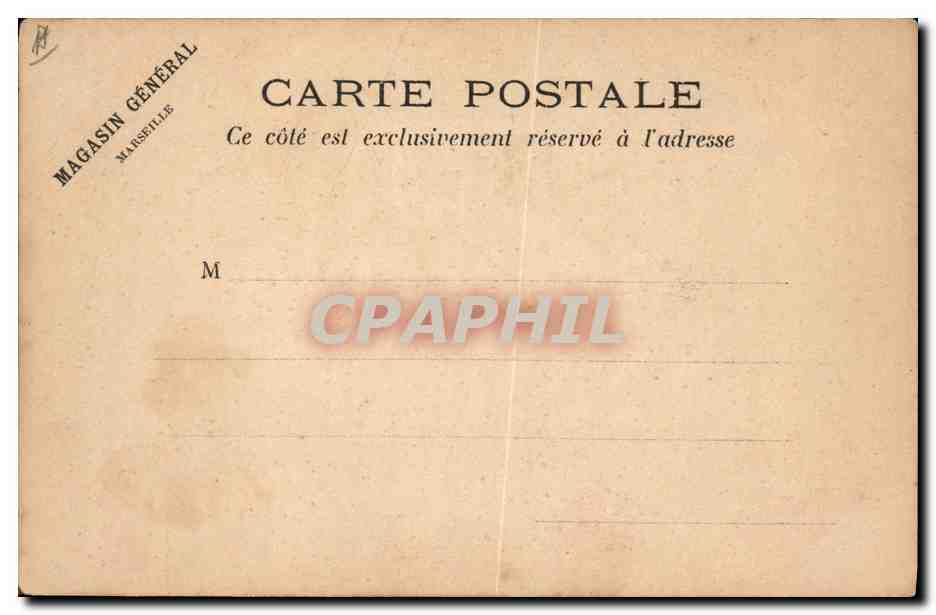 CPA Drapeau Femme Espagne Lion — Rückseite