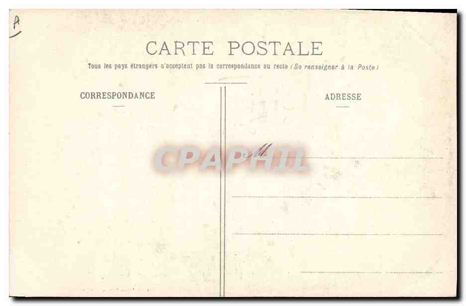 CPA Folklore Au Pays Creusois — Verso