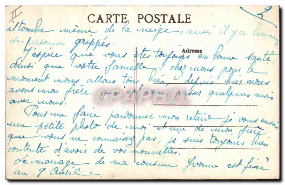 CPA Folklore Limousin Paysage Paysans Moutons — Rückseite