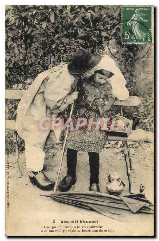 CPA Folklore Limousin