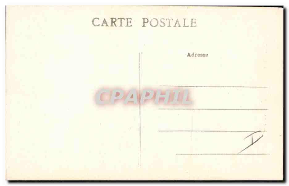 CPA Folklore Limousin Enfants — Verso