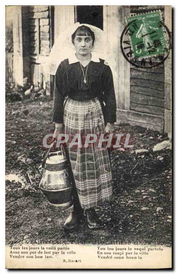 CPA Folklore Limousin