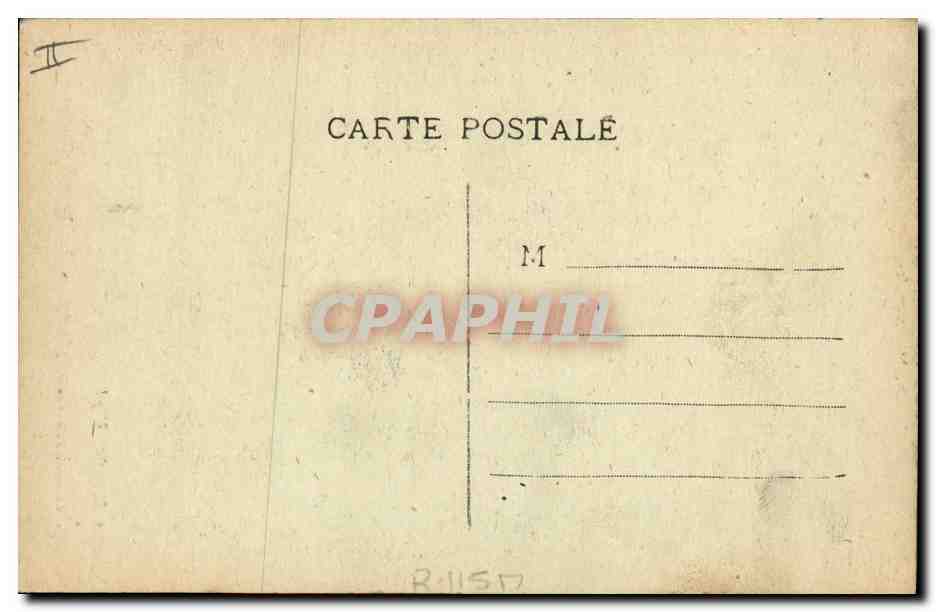 CPA Folklore La bonne soupe Femme — Verso
