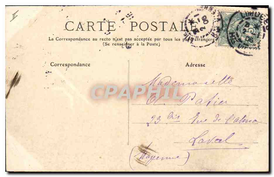 Vienne — Souvenir du Limousin — M.T. n°560 — Verso