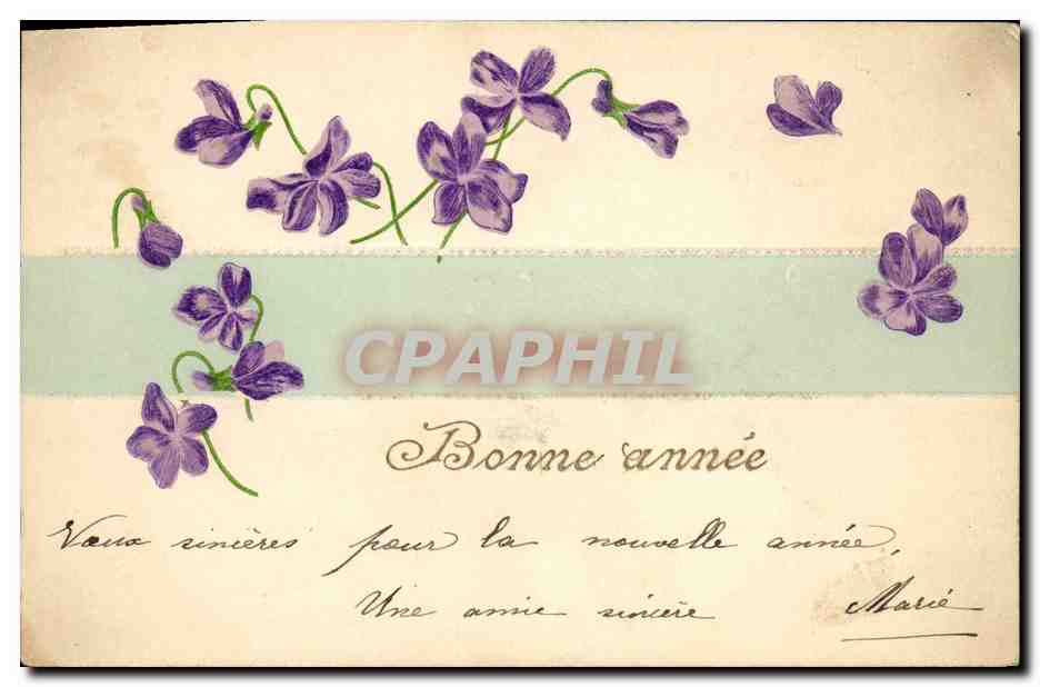 CPA Fantaisie Fleurs 
