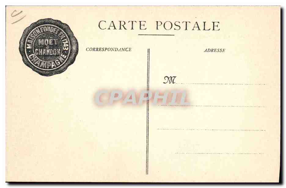 Chantiers de Dégorgement — Moët & Chandon — Imp. Kœrtay — Reverso