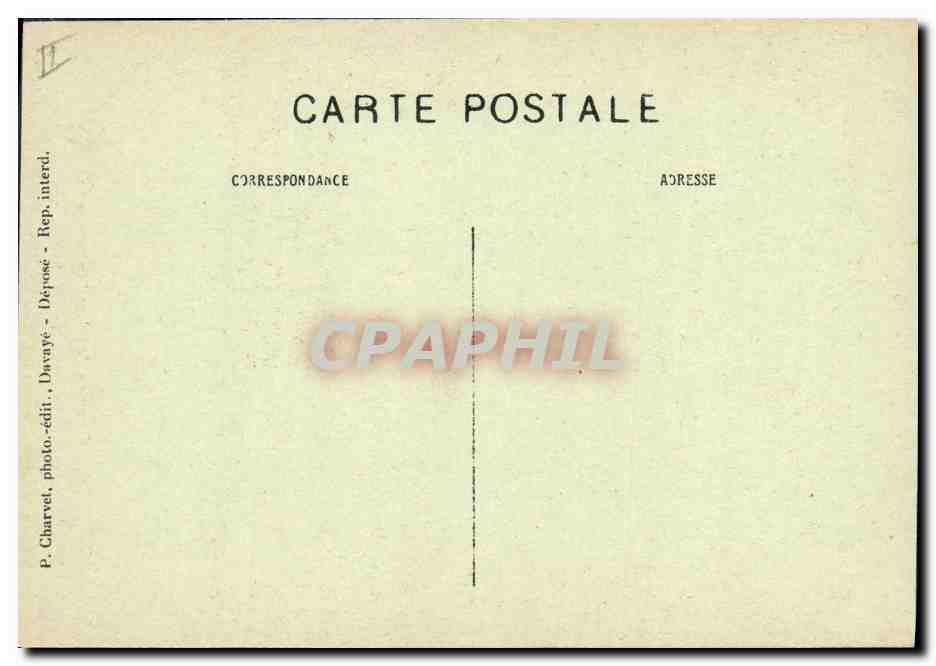 CPA Tournus Pharmacie de l'Hopital  — Rückseite