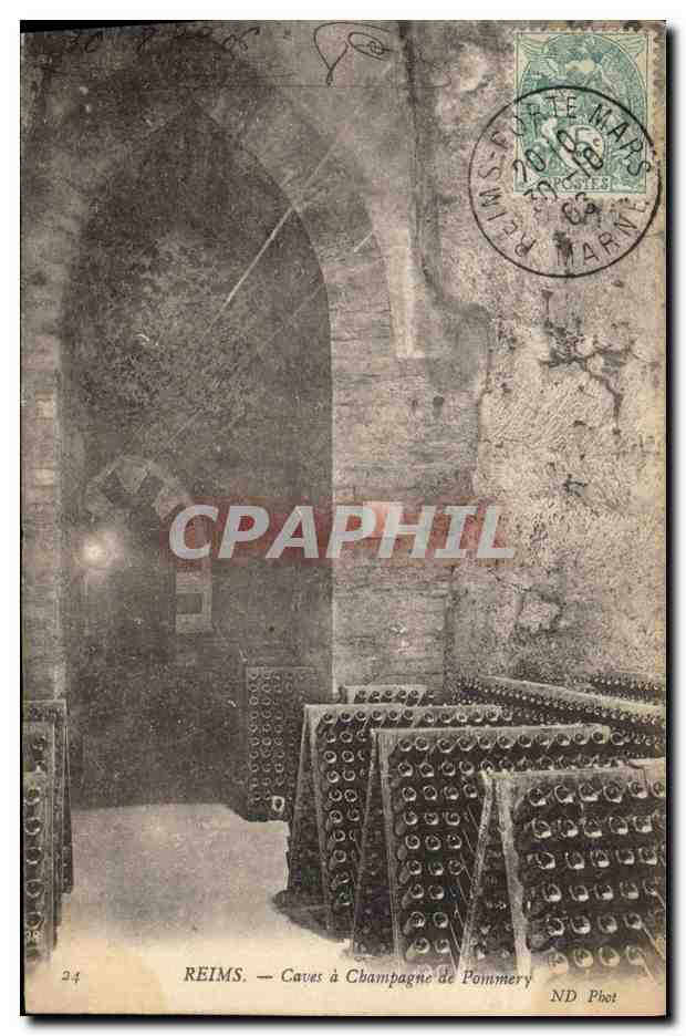 Reims — Caves à Champagne de Pommery — ND Phot