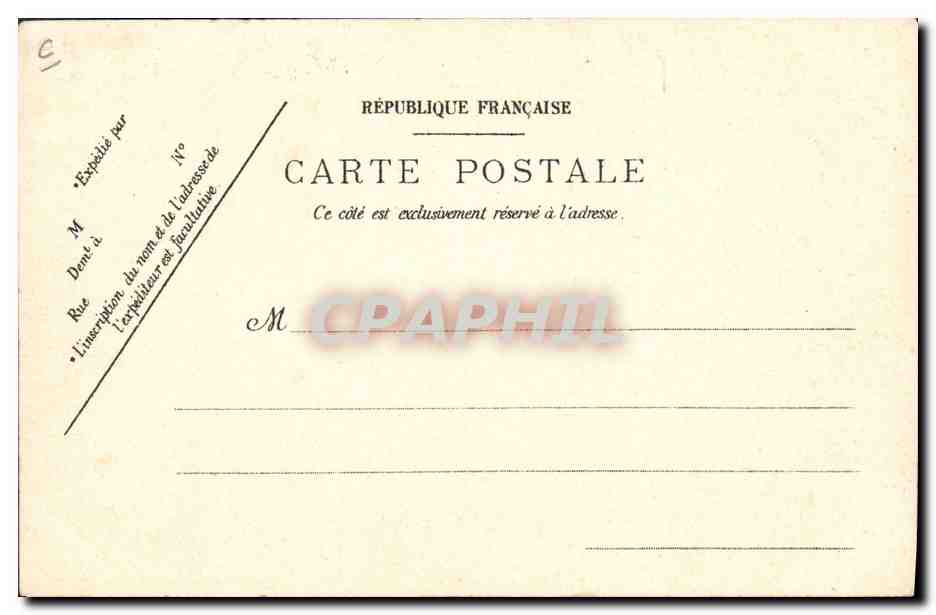 Epernay, le 190 — Le Travail de la Vigne. Le Hachage — Phot. Em. Chogue, Imp. Edil, Epernay (Déposé) — Achterkant