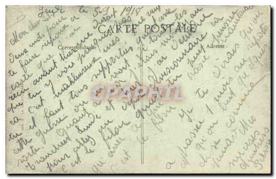CPA Folklore Vigne Vin Vendanges Champagne Les robes culottes dans les hautes vignes TOP — Rückseite