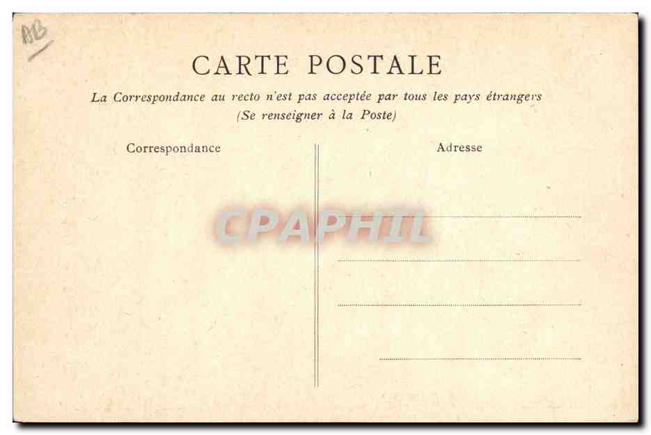 CPA Publicite Comme c'est bon le Racahout des Arabes Delangrenier Rue des Saints Peres Paris  — Rückseite