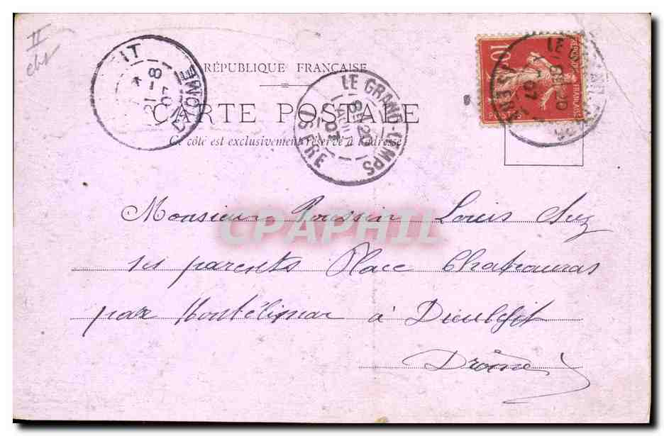 CPA Publicite Creme Simon Poudre de riz Prevost L'Abbe Manon Lescaut — Rückseite